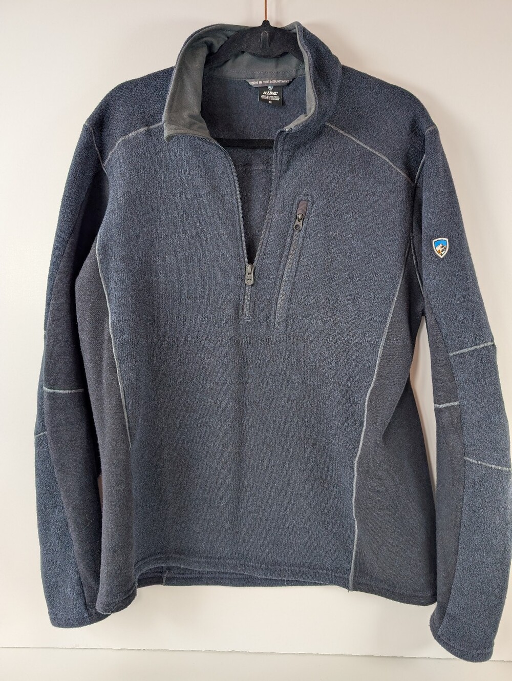 Kuhl Men's Slate Gray Quarter-Zip Fleece Pullover
